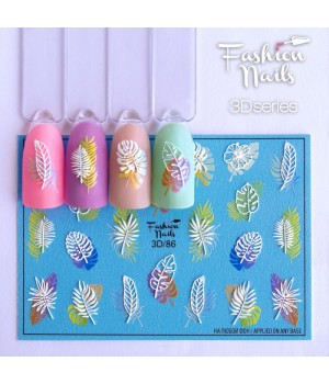 3D Слайдер Fashion Nails №086